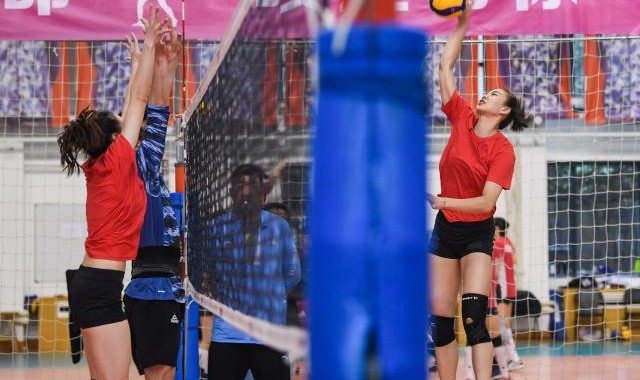 kaiyun-全运会首轮江苏女排赢取开门红 决胜局逆转天津队